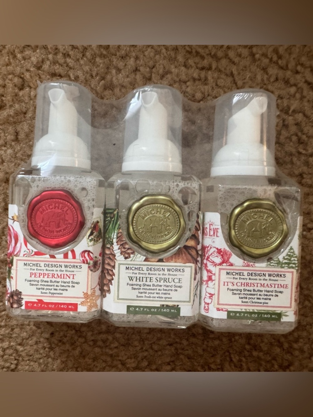 Michel Design Works Foaming Hand Soaps - Holiday Set